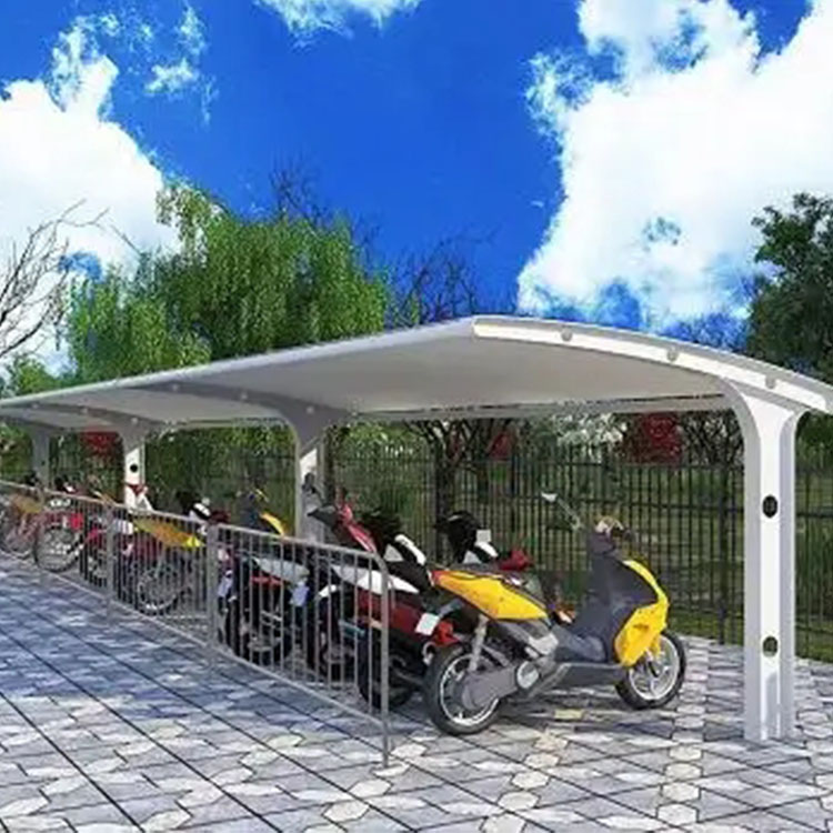 富川膜结构电动车棚