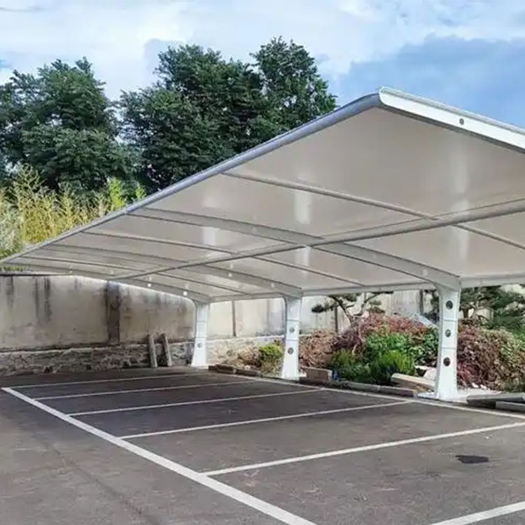 富川膜结构汽车棚