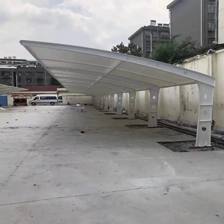 富川膜结构汽车棚