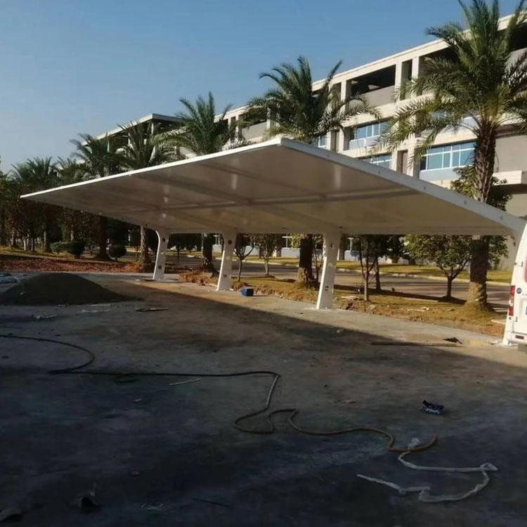 富川膜结构汽车棚
